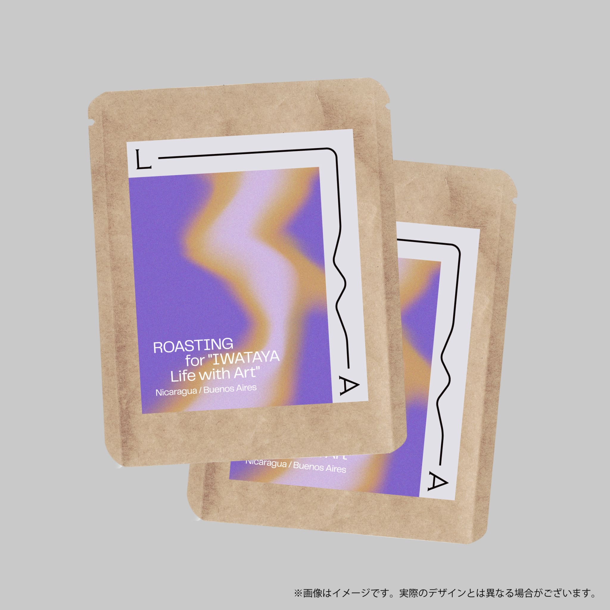 manucoffee × IWATAYA Life with Artオリジナルドリップパック プレゼント