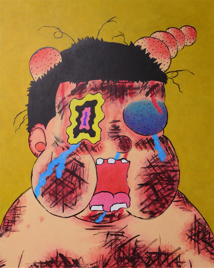 The weeping boy