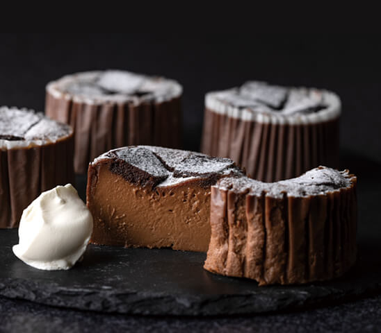 チョコレートバスクチーズケーキ