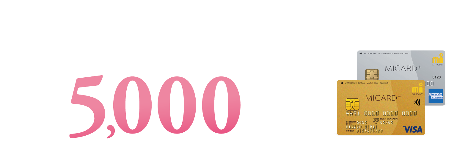 エムアイカード プラス、エムアイカード プラス ゴールド、新規ご入会＆ご利用で最大4,000ポイント（4,000円相当）プレゼント！