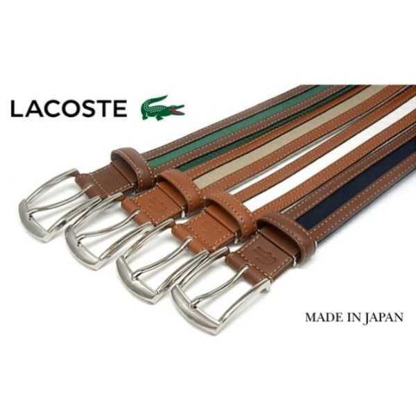  ＜LACOSTE/ラコステ＞ベルト　いつものスタイルをアップデートしてくれる便利アイテム
