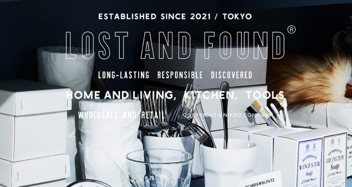 ＜LOST AND FOUND＞ 期間限定POPUP STORE