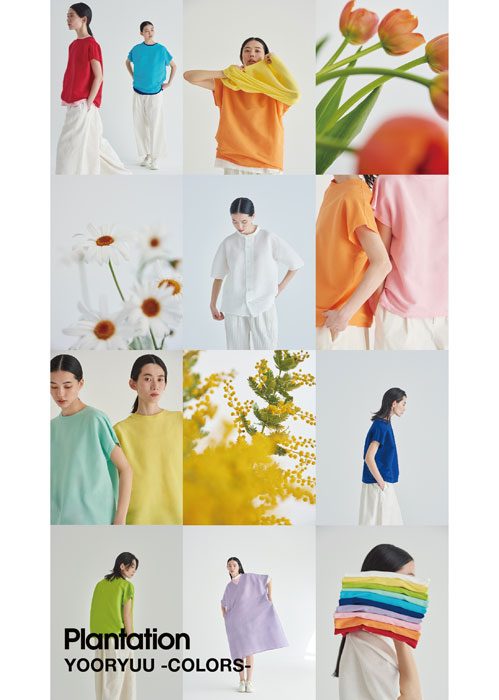 <Plantation/プランテーション> 限定アイテム「COLOR YOORYUU」
  