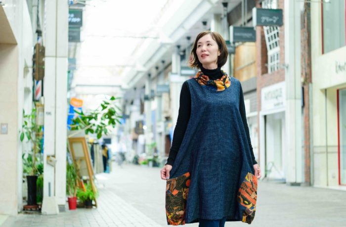 新発売 | 展 あいごよみ＞ / 久留米かすり＜藍暦 婦人服飾雑貨 福岡 | トップス